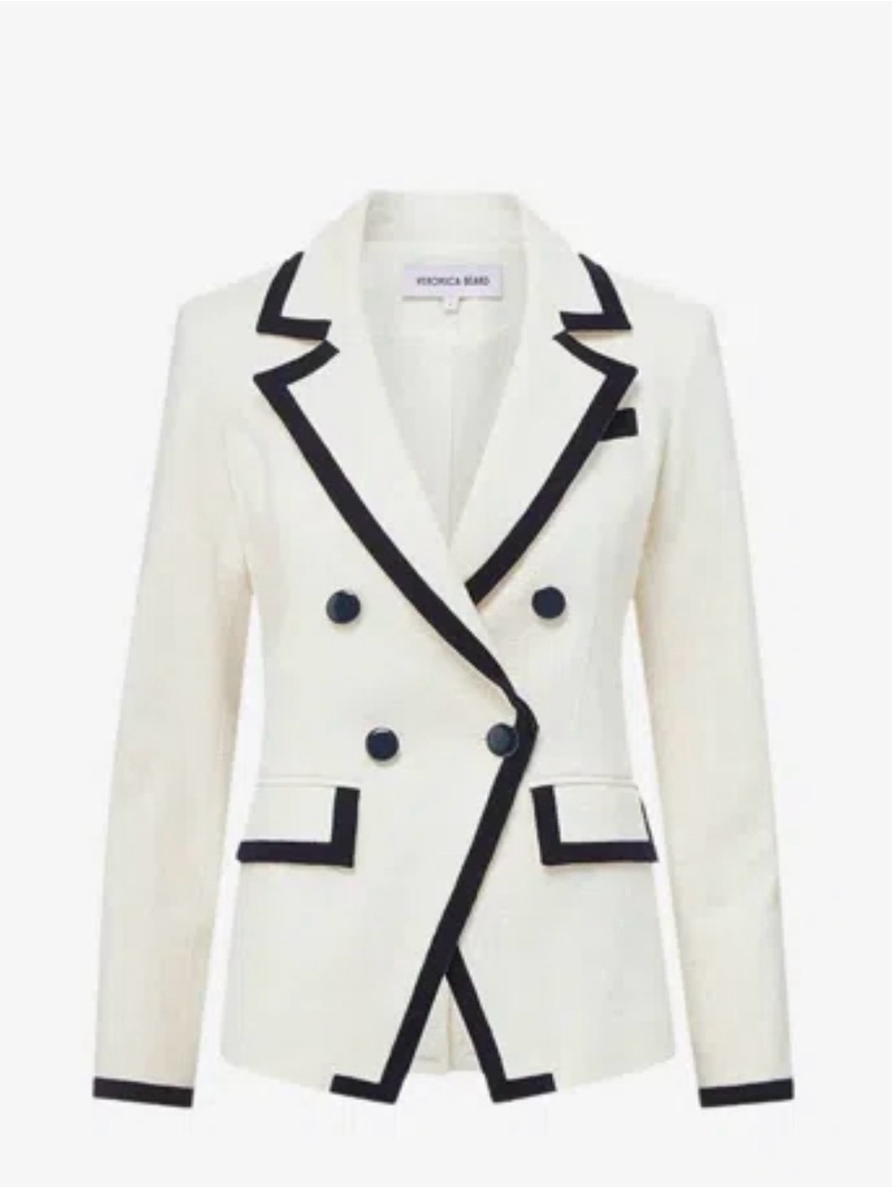 Veronica Beard Edison Dickey jacket Dove color